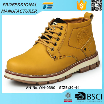 Waterproof Leather Boots Men Shoes Boots