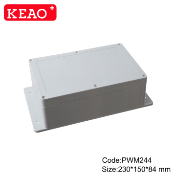 Standard junction box sizes ip65 waterproof enclosure plastic waterproof plastic enclosure din rail plastic enclosure PWM244