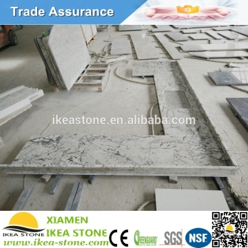 Riprap White Granite Kitchen Countertops Colors