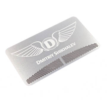 Gold Stainless Steel Metal Business Cards Visiting Cards