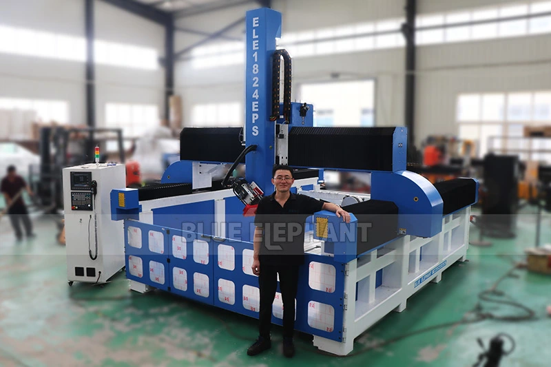 Foam Cutting CNC Router / 4 Axis 3D CNC Milling Machine for EPS, Styrofoam, PU, Polystyrene, Polyurethane Foam