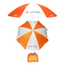 Commercial Beach Umbrellas with Logo