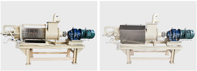 Professional manure water separator machine/dewatering machine manure