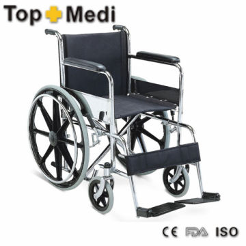 lightweight steel wheelchair/outdoors indoors steel wheelchair/manual steel wheelchair steel wheelchair for sale