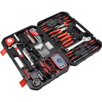 138 piece set of electrician toolbox