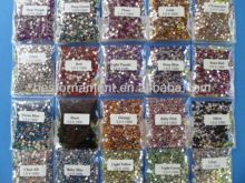 3mm FLAT BACK ACRYLIC GEMS