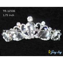 Fashion Girl Big Stones Wedding Tiara Crown