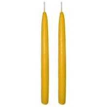 100% Pure Beeswax Dinner Candles