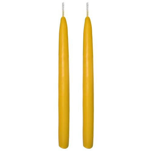 100% Pure Beeswax Dinner Candles