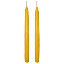 100% Pure Beeswax Dinner Candles