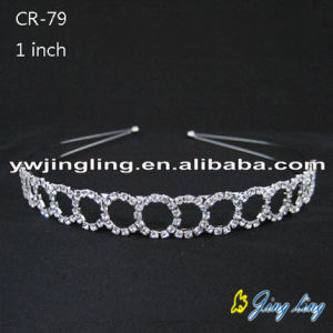 Silver Hair Jewelry Headband