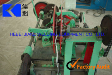 CS-A barbed wire machine/double barbed wire making machine