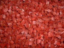 Freeze-dried (FD)strawberry dice