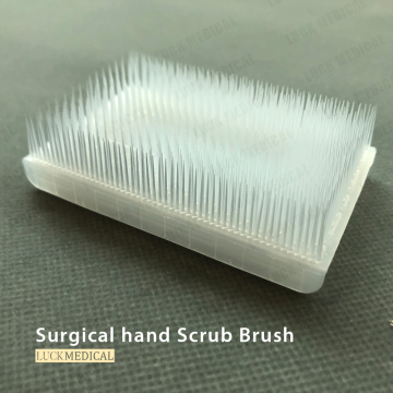 Surgical Hand Scrub Brush With Nail Cleaner Sponge