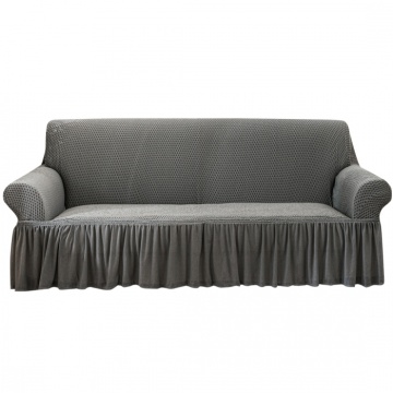 Turkish universal high-end sofa cover with hemline