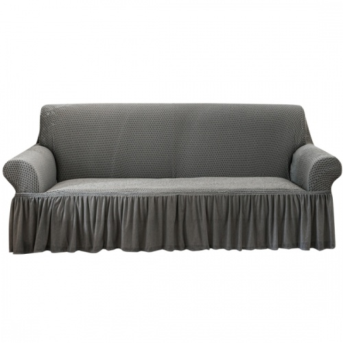 Turkish universal high-end sofa cover with hemline