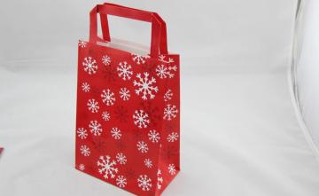 Christmas Red Colored paper bag