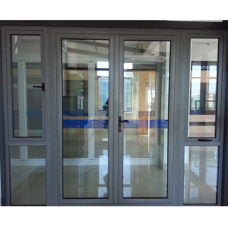 Toughened glass kinglong hardware aluminium doors and windows designs