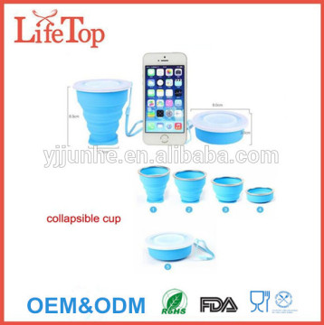Colorful Collapsible Cup Foldable Cup Travel Cup Camping Cup