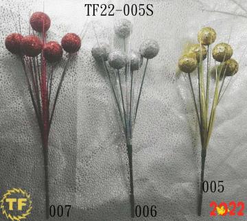 12"CHRISTMAS BALL/GRASS BUSH