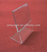 clear acrylic a6 table leaflet holder