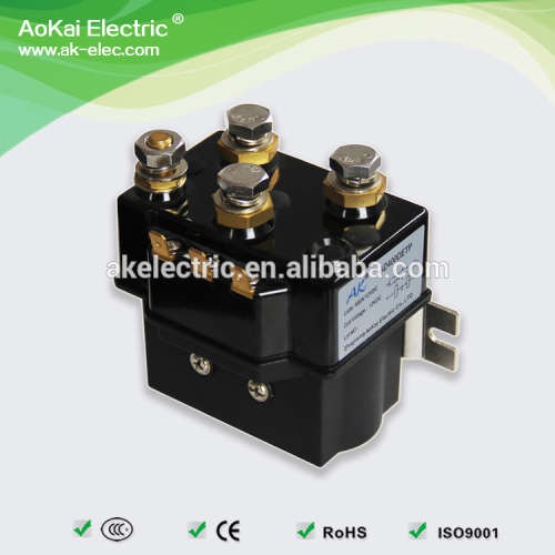 ADC400-DE 72VDC 400A 2NO 2NC Short Time Duty Screw Connection for Battery Powered Winches Dc Contactor, AOKAI DC Contactor*