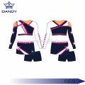 Anpassad sublimering utskrift design cheerleading uniform