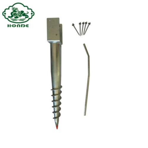 Helical Ground Screw Pile For Garden Room