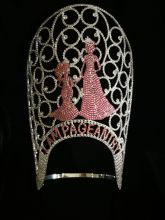 Contour band large size pageant crowns