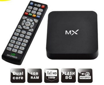 AML MX Dual Core Android tv box