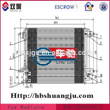 Water-cooled condenser