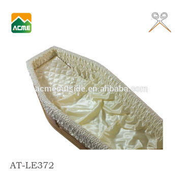 good quality padding material coffin lining fabric satin factory