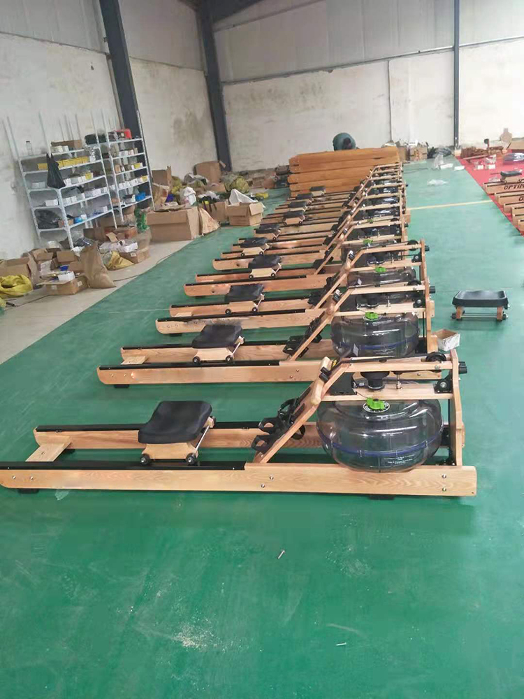 Water Resistance Concept Gym Equipment Water Rowing Machine