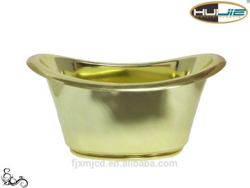 Gold mini bath tubs , mini bath container