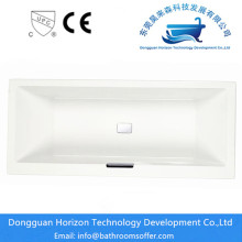 Acrylic bathroom tub size spa corner bathtub