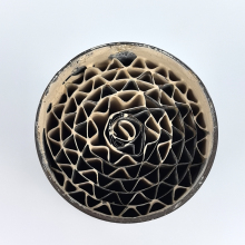 Motorcycle Metal Honeycomb Catalyst Catalytic Converter