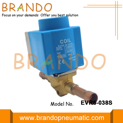 Válvula solenoide de refrigeración EVR6 032L1212 de 3/8 &#39;&#39;