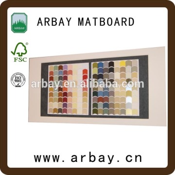 colorful high grade photo frame matboard in frame and glass frame matboard
