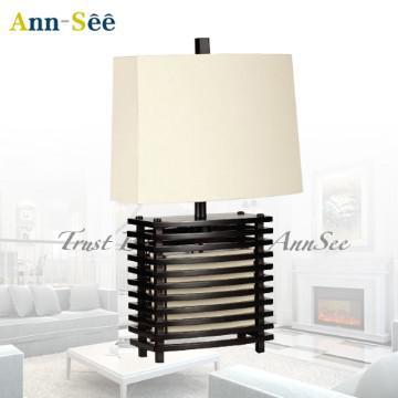 Ann-See contemporary Espresso table lamps
