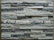 Natural Black and White Quartzite Ledgestone