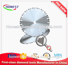 350mm silver brazed silent cutting saw blade