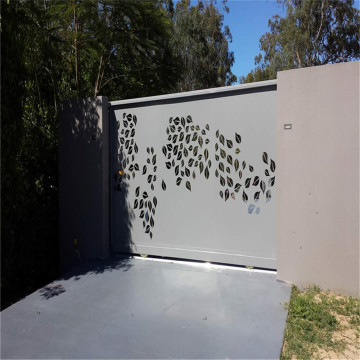 Modern Decorative Laser Cut Metal Garden Gates