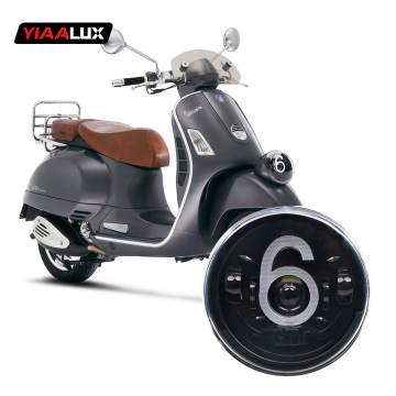 Front Headlamp for Vespa GTV Sei Giorni