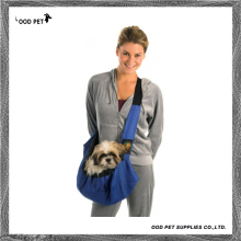 Cotton Denim Sling Pet Carrier Dog Bag