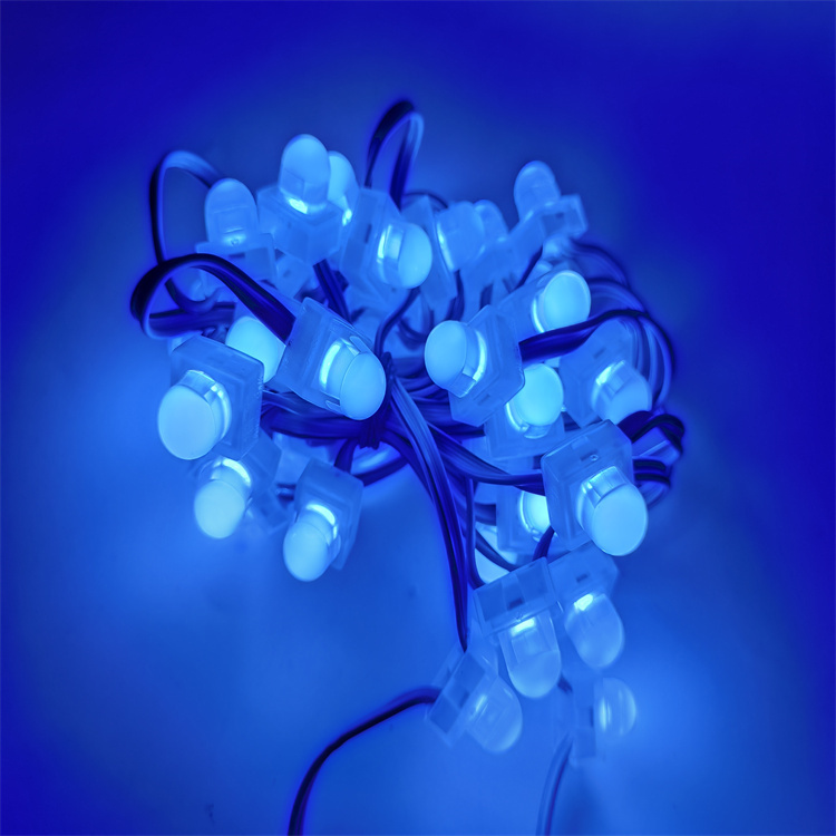 Single color 12V LED point pixel light 9mm IP67 waterproof strings led pixel string light