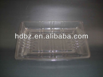 clear safety plastic food box