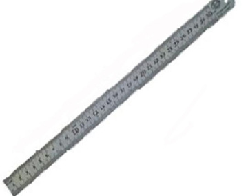 stainless steel ruler