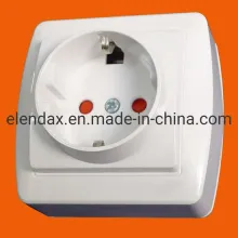 European Standard Surface Mounted Schuko Socket Outlet S8010