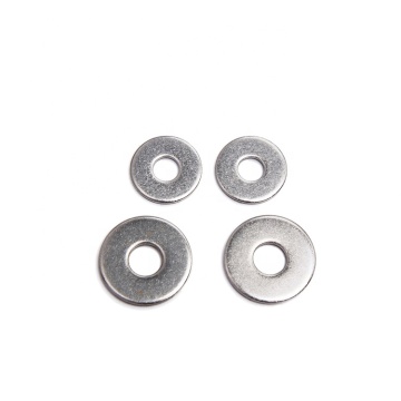 Metric stainless steel plain washers