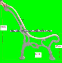 modern cast iron bench leg